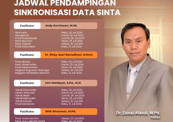 Pengumuman Sinkronisasi Data Sinta Tahun 2024