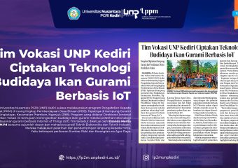 Tim Vokasi UNP Kediri Ciptakan Teknologi Budidaya Ikan Gurami Berbasis IoT