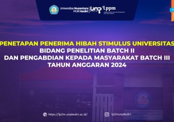 PENETAPAN PENERIMA HIBAH STIMULUS UNIVERSITAS BIDANG PENELITIAN BATCH II DAN PENGABDIAN KEPADA MASYARAKAT BATCH III TAHUN ANGGARAN 2024